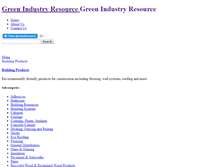 Tablet Screenshot of greenindustryresource.com